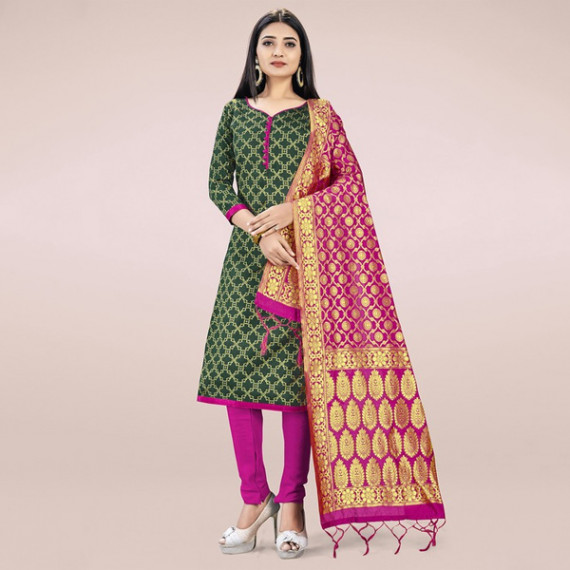 https://www.designerszone.in/vi/products/green-pink-unstitched-dress-material