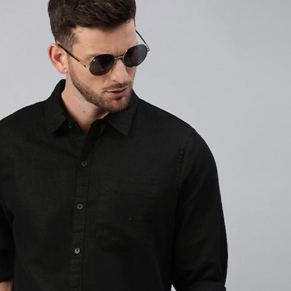 https://www.designerszone.in/vi/products/men-black-slim-fit-cotton-casual-shirt